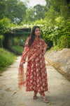 Saffron bloom Kali set
