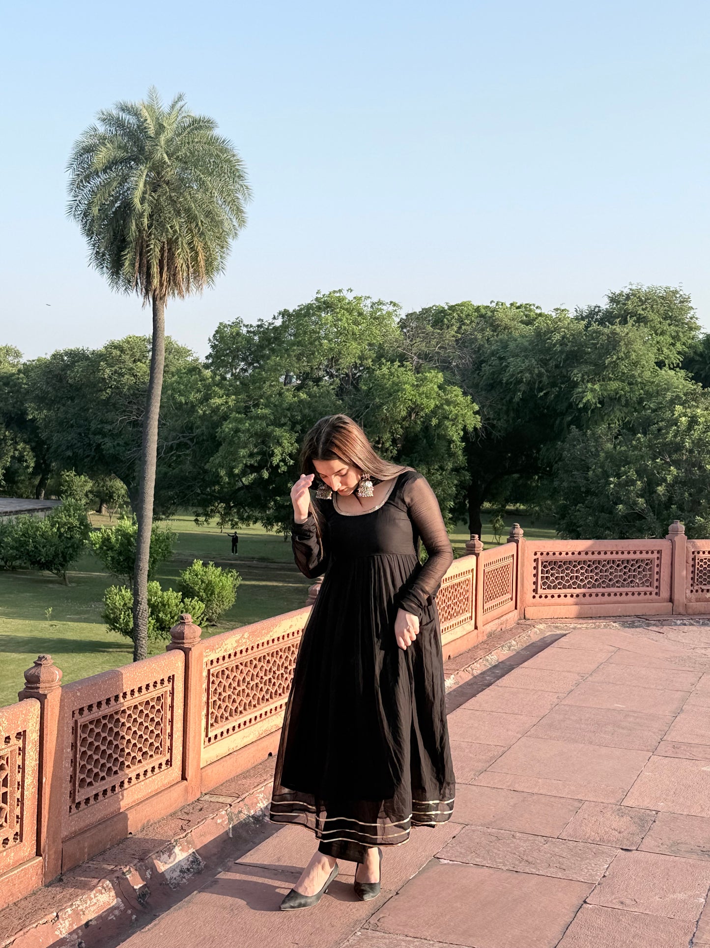 Noor anarkali (ghera) set
