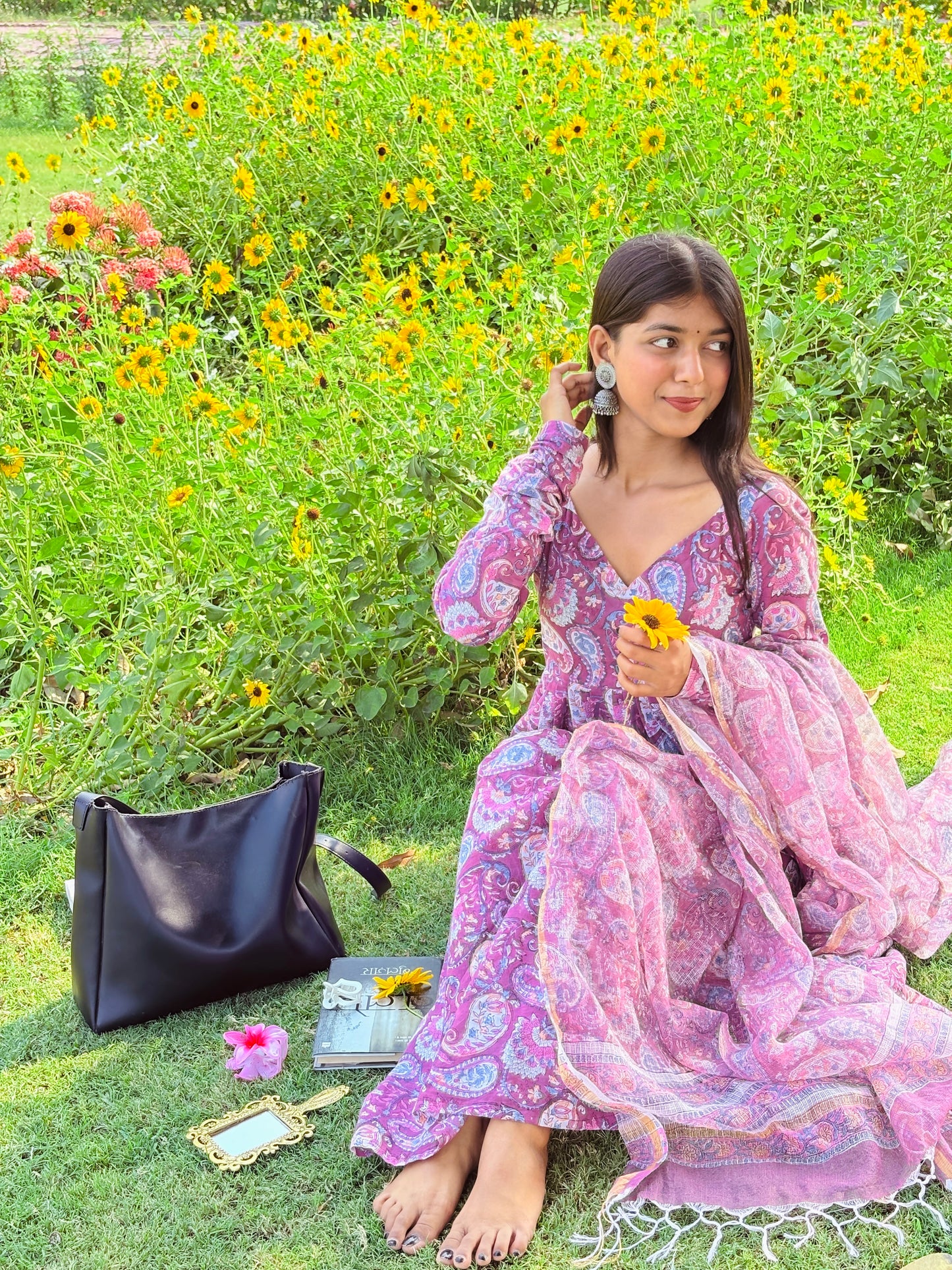 Three Piece Anarkali Ziva Set