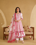 Pankhuri three piece chanderi set