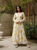 Yellow Buta Kameez